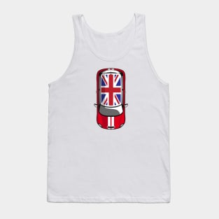 Red Mini Cooper Tank Top